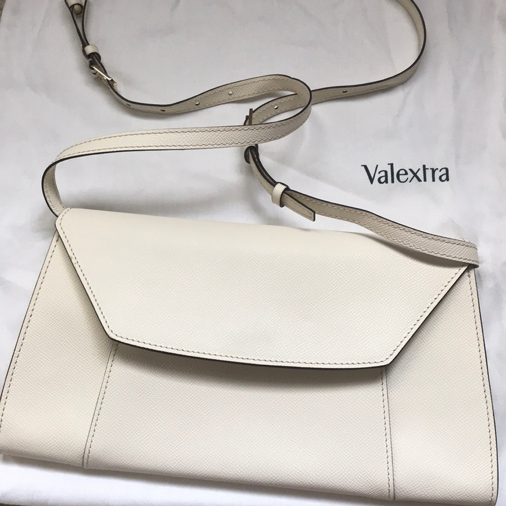 Valextra La Scala Bag Medium - White